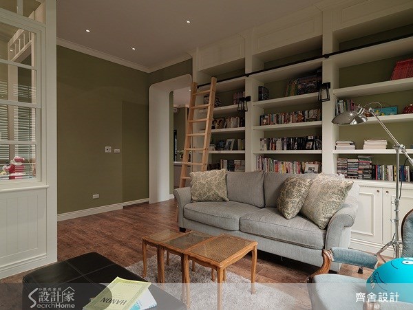 30坪＿美式風客廳案例圖片＿齊舍設計事務所＿齊舍_16之5