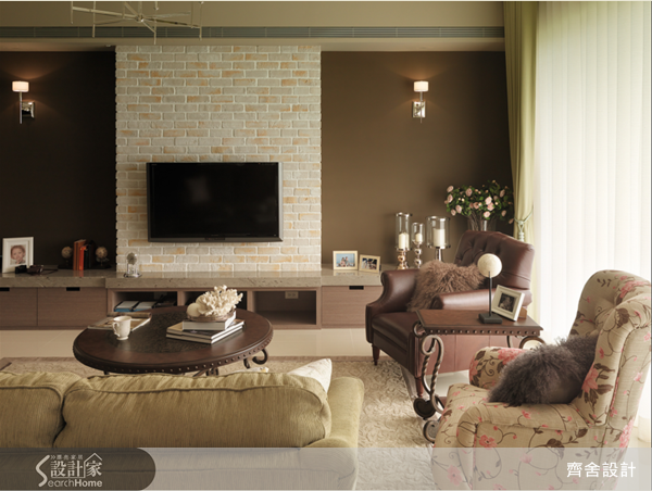 50坪新成屋(5年以下)＿美式風客廳案例圖片＿齊舍設計事務所＿齊舍_17之9