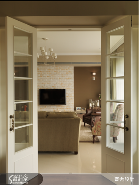 50坪新成屋(5年以下)＿美式風客廳案例圖片＿齊舍設計事務所＿齊舍_17之16