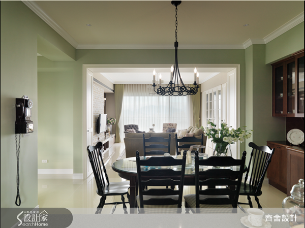 50坪新成屋(5年以下)＿美式風餐廳案例圖片＿齊舍設計事務所＿齊舍_17之21