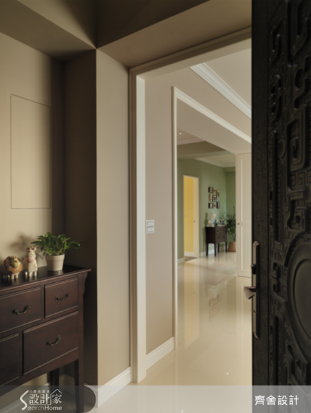 50坪新成屋(5年以下)＿美式風走廊案例圖片＿齊舍設計事務所＿齊舍_17之19