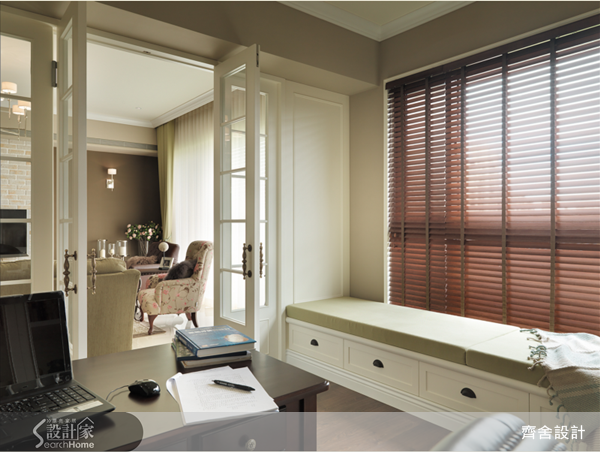 50坪新成屋(5年以下)＿美式風書房案例圖片＿齊舍設計事務所＿齊舍_17之14