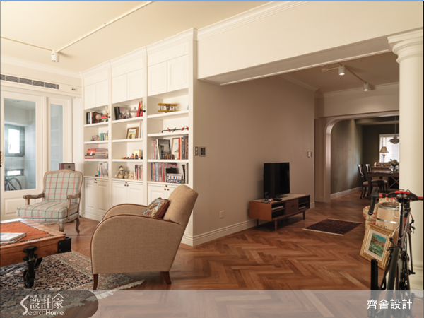40坪老屋(16~30年)＿美式風客廳案例圖片＿齊舍設計事務所＿齊舍_18之3