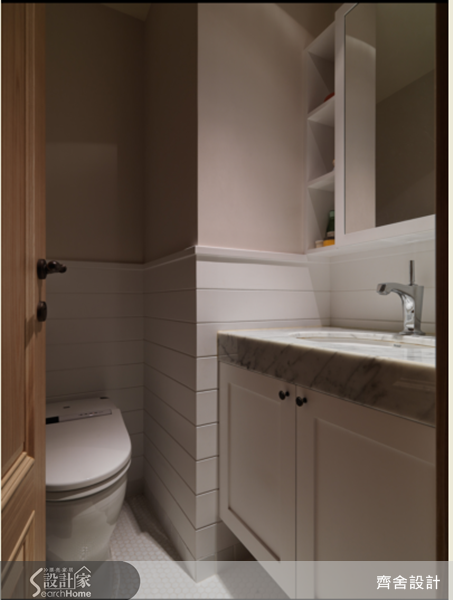 40坪老屋(16~30年)＿美式風浴室案例圖片＿齊舍設計事務所＿齊舍_18之32