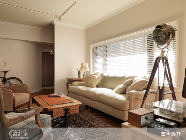 40坪老屋(16~30年)＿美式風客廳案例圖片＿齊舍設計事務所＿齊舍_18之8