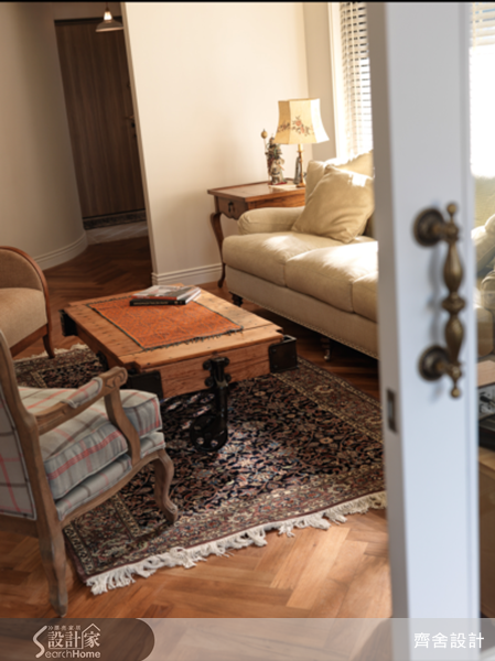 40坪老屋(16~30年)＿美式風客廳案例圖片＿齊舍設計事務所＿齊舍_18之9