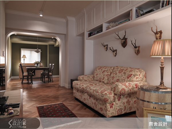 40坪老屋(16~30年)＿美式風客廳案例圖片＿齊舍設計事務所＿齊舍_18之13