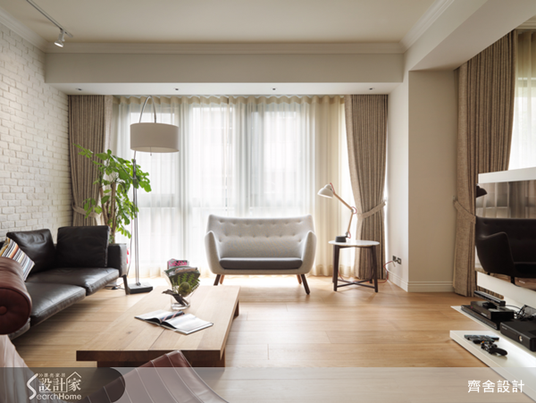 36坪中古屋(5~15年)＿北歐風客廳案例圖片＿齊舍設計事務所＿齊舍_19之2