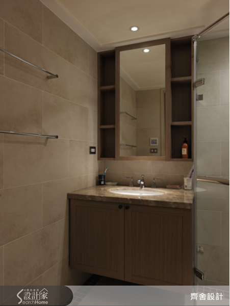 50坪新成屋(5年以下)＿美式風浴室案例圖片＿齊舍設計事務所＿齊舍_20之21