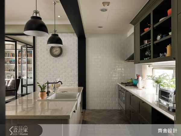 50坪中古屋(5~15年)＿美式風吧檯案例圖片＿齊舍設計事務所＿齊舍_21之13