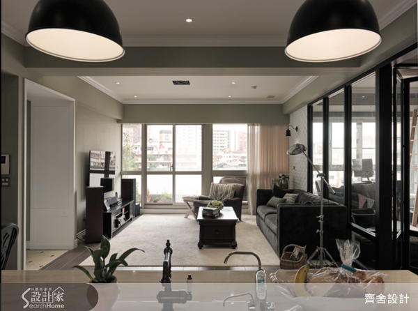 50坪中古屋(5~15年)＿美式風吧檯案例圖片＿齊舍設計事務所＿齊舍_21之10