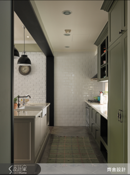 50坪中古屋(5~15年)＿美式風廚房吧檯案例圖片＿齊舍設計事務所＿齊舍_21之12
