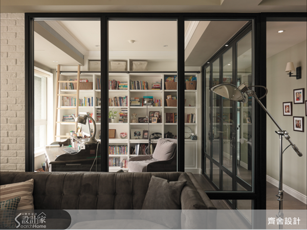 50坪中古屋(5~15年)＿美式風客廳案例圖片＿齊舍設計事務所＿齊舍_21之18