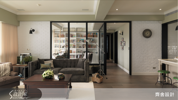 50坪中古屋(5~15年)＿美式風客廳案例圖片＿齊舍設計事務所＿齊舍_21之3