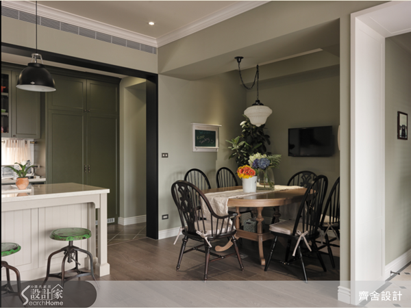 50坪中古屋(5~15年)＿美式風餐廳案例圖片＿齊舍設計事務所＿齊舍_21之14