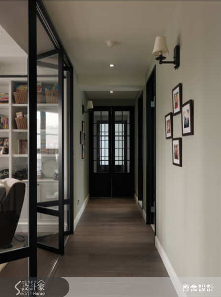 50坪中古屋(5~15年)＿美式風走廊案例圖片＿齊舍設計事務所＿齊舍_21之22