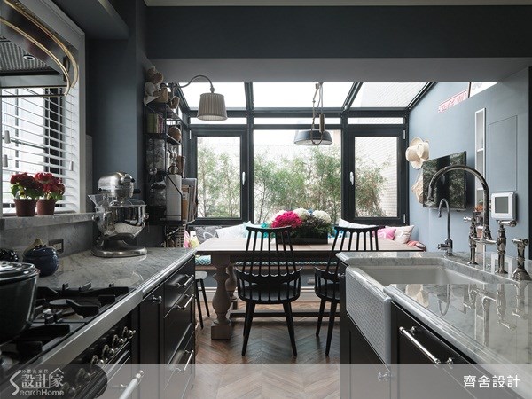 25坪老屋(16~30年)＿美式風吧檯案例圖片＿齊舍設計事務所＿齊舍_22之17