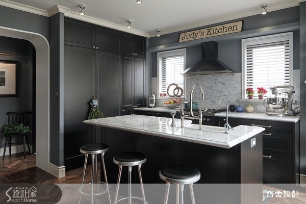 25坪老屋(16~30年)＿美式風吧檯案例圖片＿齊舍設計事務所＿齊舍_22之21