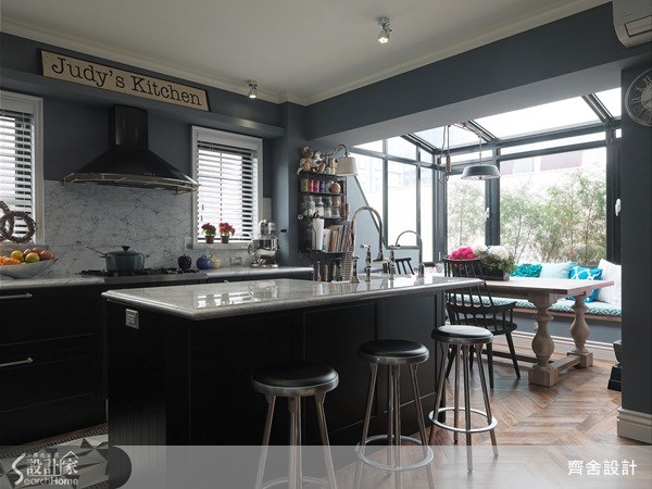 25坪老屋(16~30年)＿美式風吧檯案例圖片＿齊舍設計事務所＿齊舍_22之16