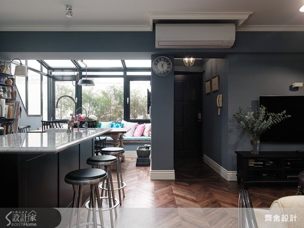 25坪老屋(16~30年)＿美式風吧檯案例圖片＿齊舍設計事務所＿齊舍_22之15