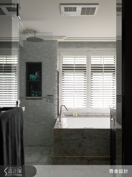 25坪老屋(16~30年)＿美式風浴室案例圖片＿齊舍設計事務所＿齊舍_22之35