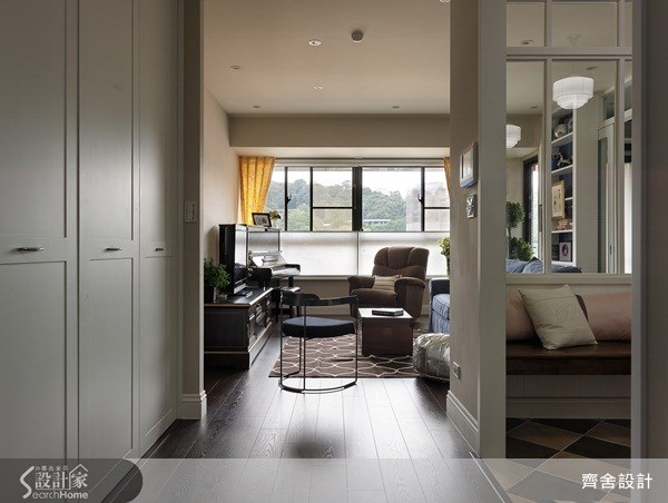 35坪新成屋(5年以下)＿美式風走廊案例圖片＿齊舍設計事務所＿齊舍_23之7