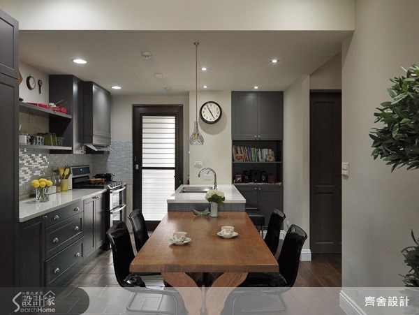 35坪新成屋(5年以下)＿美式風餐廳案例圖片＿齊舍設計事務所＿齊舍_23之16