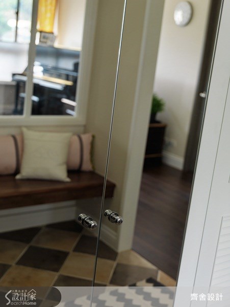 35坪新成屋(5年以下)＿美式風玄關案例圖片＿齊舍設計事務所＿齊舍_23之6