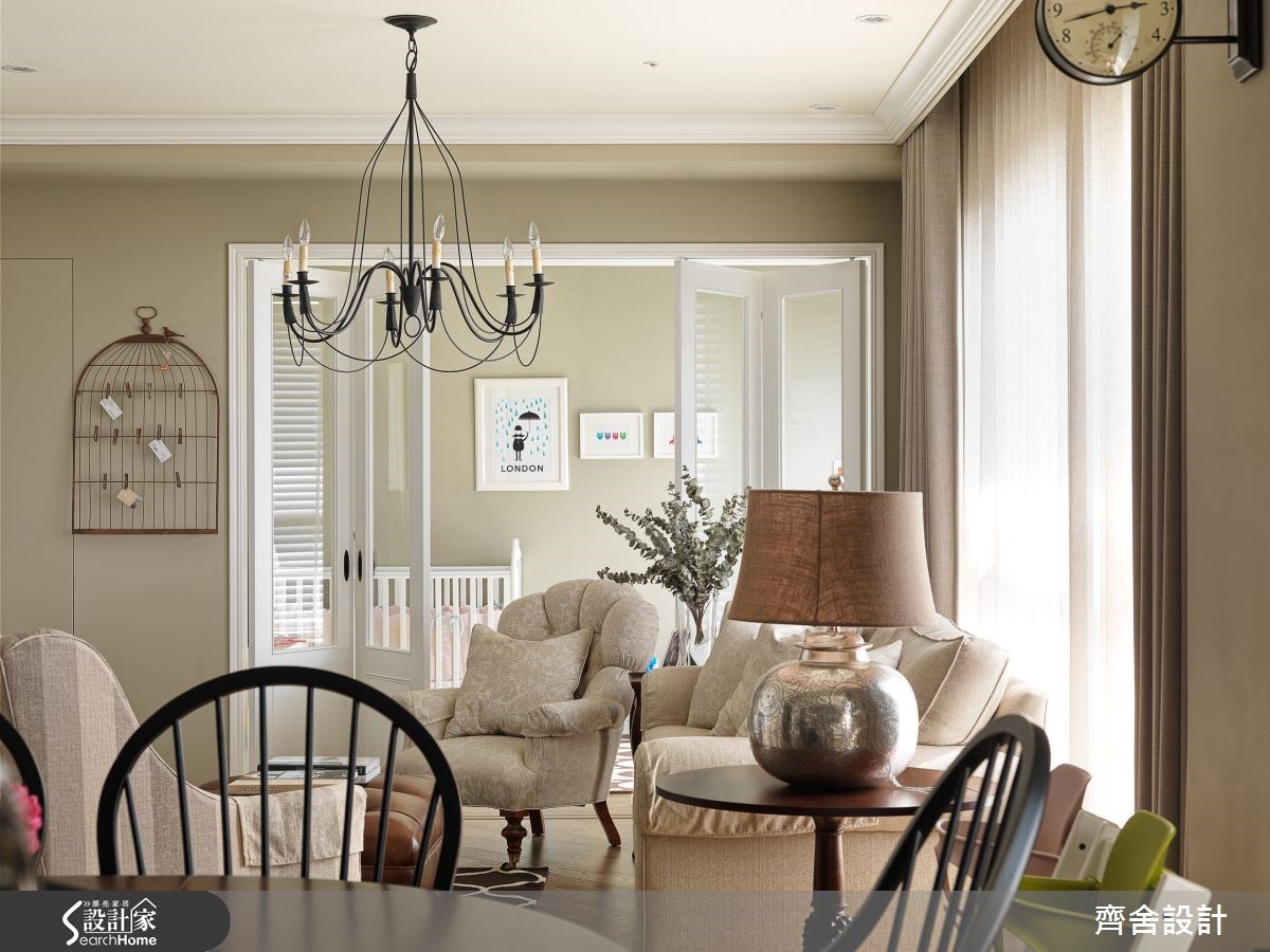 35坪新成屋(5年以下)＿美式風餐廳案例圖片＿齊舍設計事務所＿齊舍_24之14