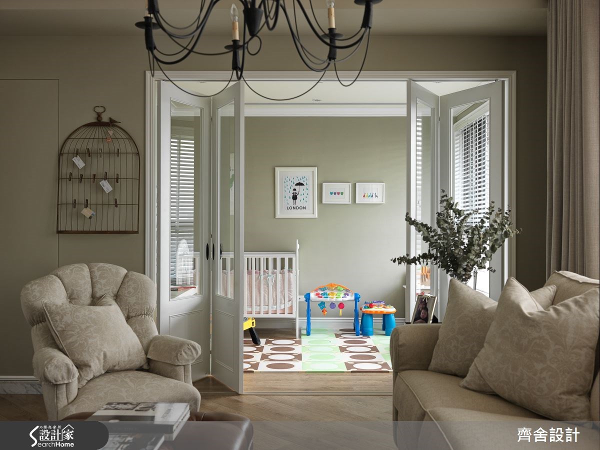 35坪新成屋(5年以下)＿美式風客廳案例圖片＿齊舍設計事務所＿齊舍_24之15