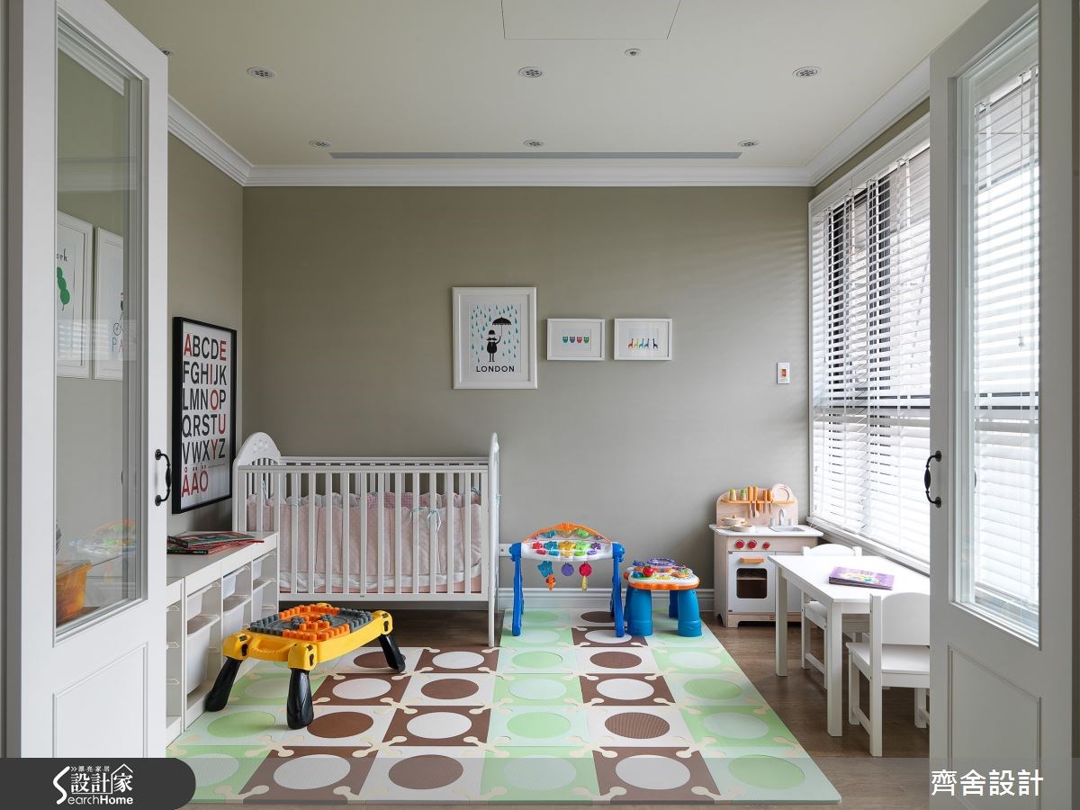 35坪新成屋(5年以下)＿美式風兒童房兒童房案例圖片＿齊舍設計事務所＿齊舍_24之17