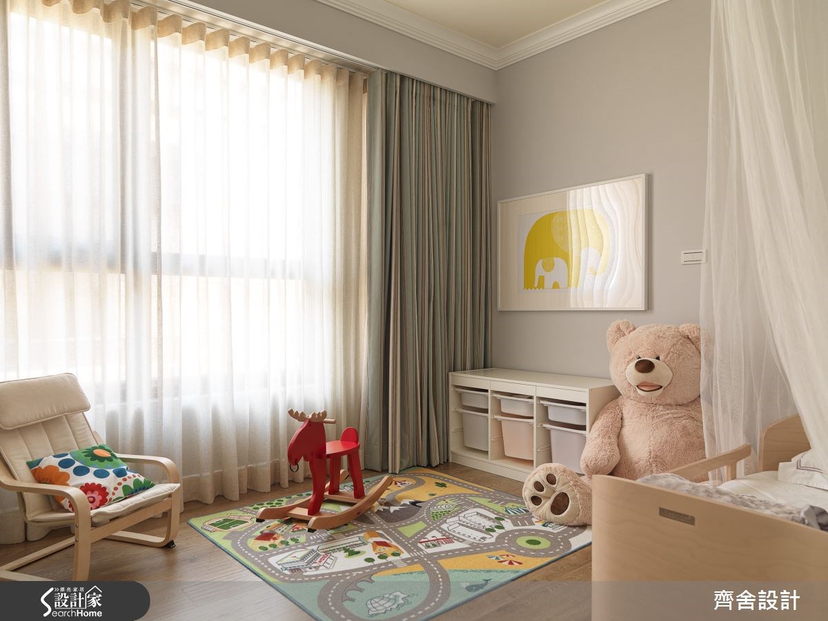 35坪新成屋(5年以下)＿美式風兒童房兒童房案例圖片＿齊舍設計事務所＿齊舍_24之21