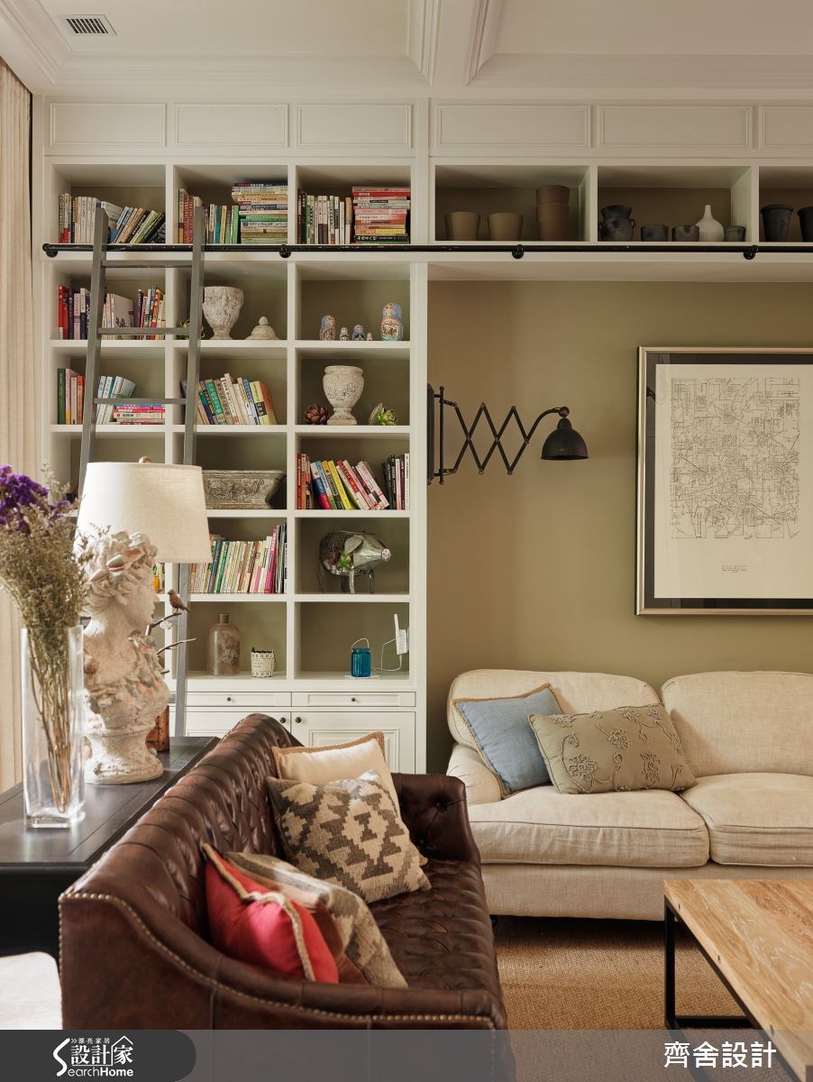 120坪新成屋(5年以下)＿美式風客廳案例圖片＿齊舍設計事務所＿齊舍_28之12