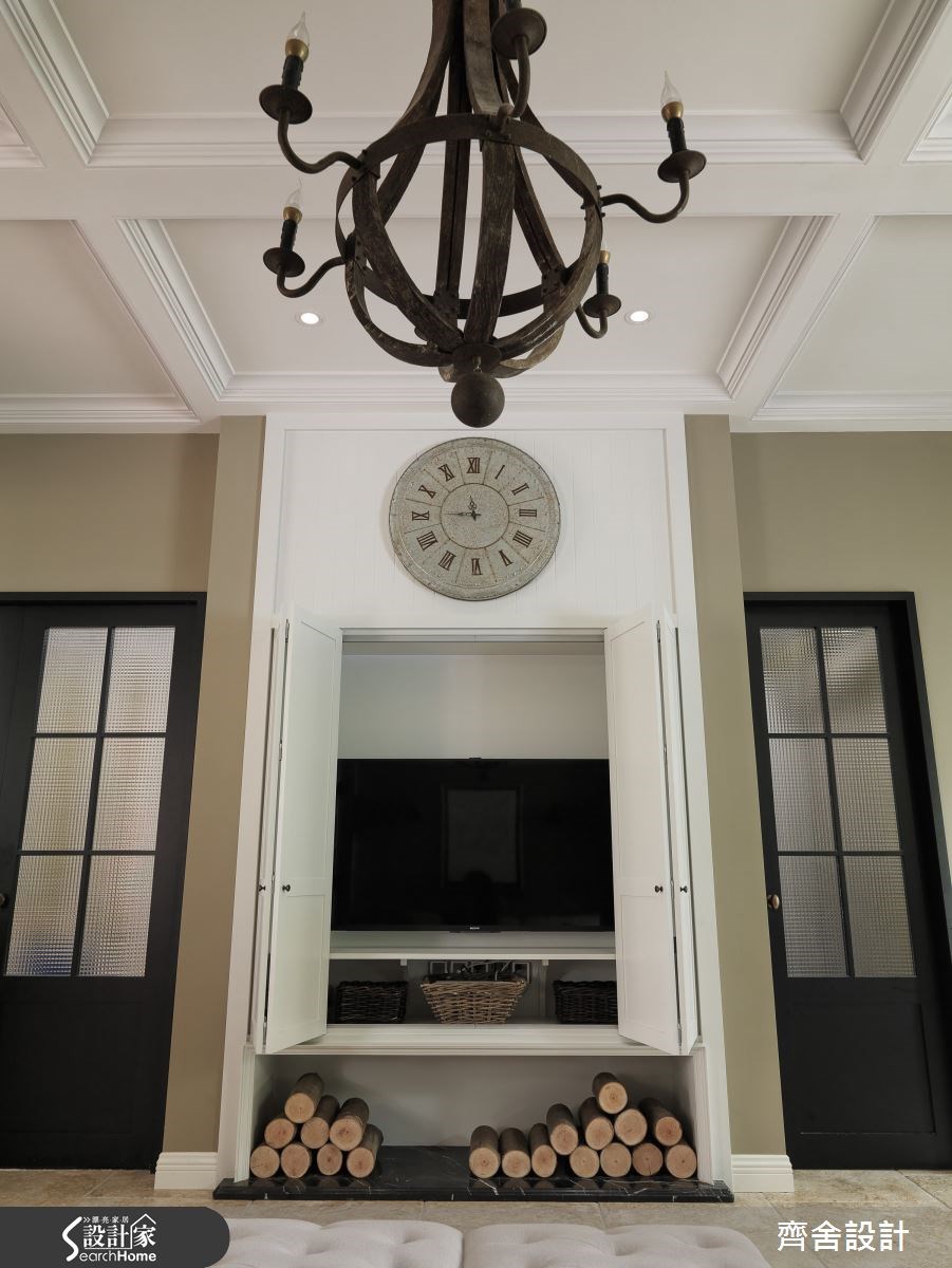 120坪新成屋(5年以下)＿美式風客廳案例圖片＿齊舍設計事務所＿齊舍_28之14