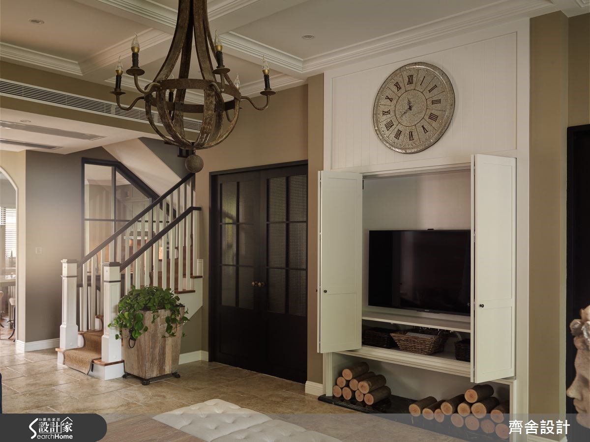 120坪新成屋(5年以下)＿美式風客廳案例圖片＿齊舍設計事務所＿齊舍_28之15