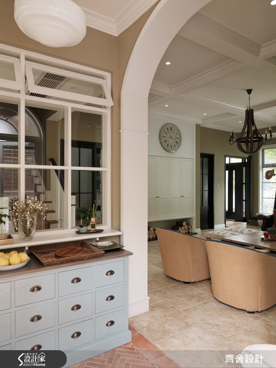 120坪新成屋(5年以下)＿美式風玄關案例圖片＿齊舍設計事務所＿齊舍_28之20