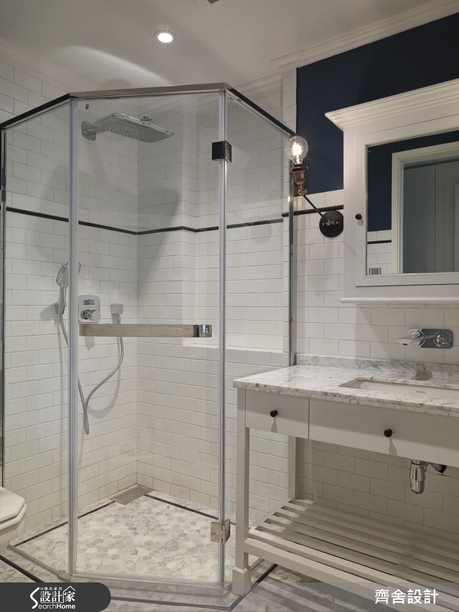 120坪新成屋(5年以下)＿美式風浴室案例圖片＿齊舍設計事務所＿齊舍_28之41