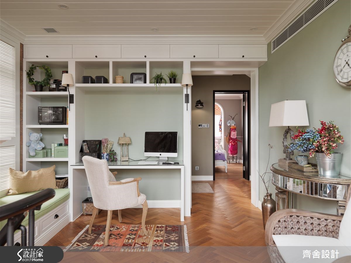 120坪新成屋(5年以下)＿美式風書房案例圖片＿齊舍設計事務所＿齊舍_28之49
