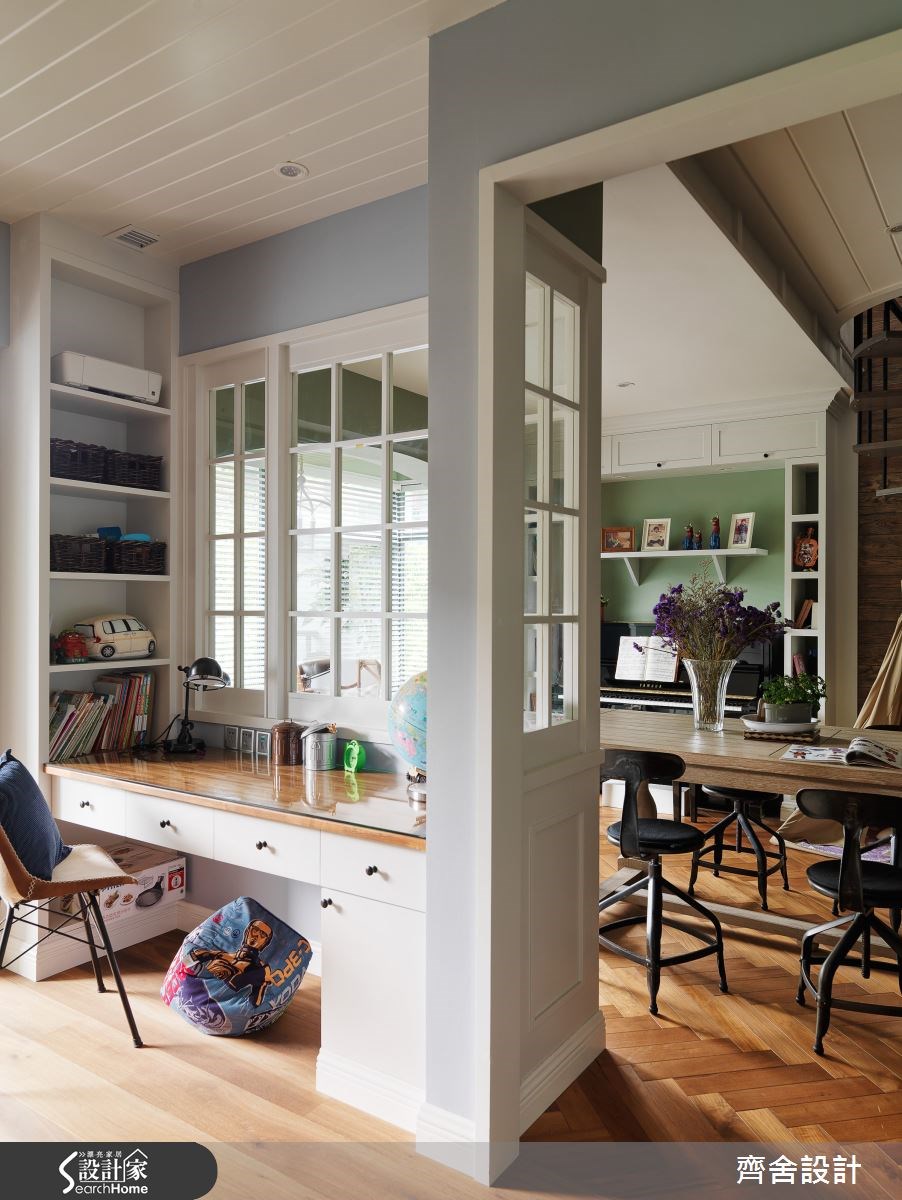 120坪新成屋(5年以下)＿美式風書房案例圖片＿齊舍設計事務所＿齊舍_28之50