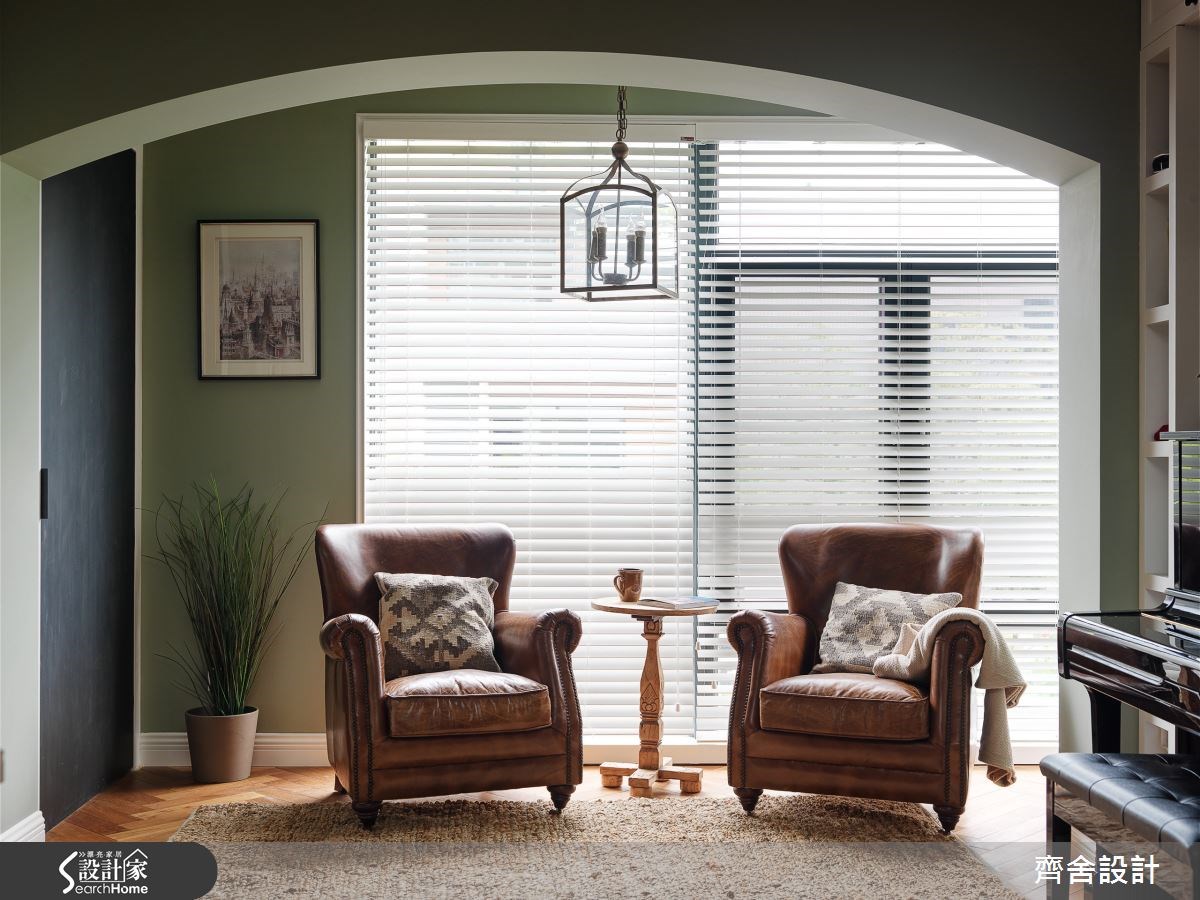 120坪新成屋(5年以下)＿美式風客廳案例圖片＿齊舍設計事務所＿齊舍_28之54