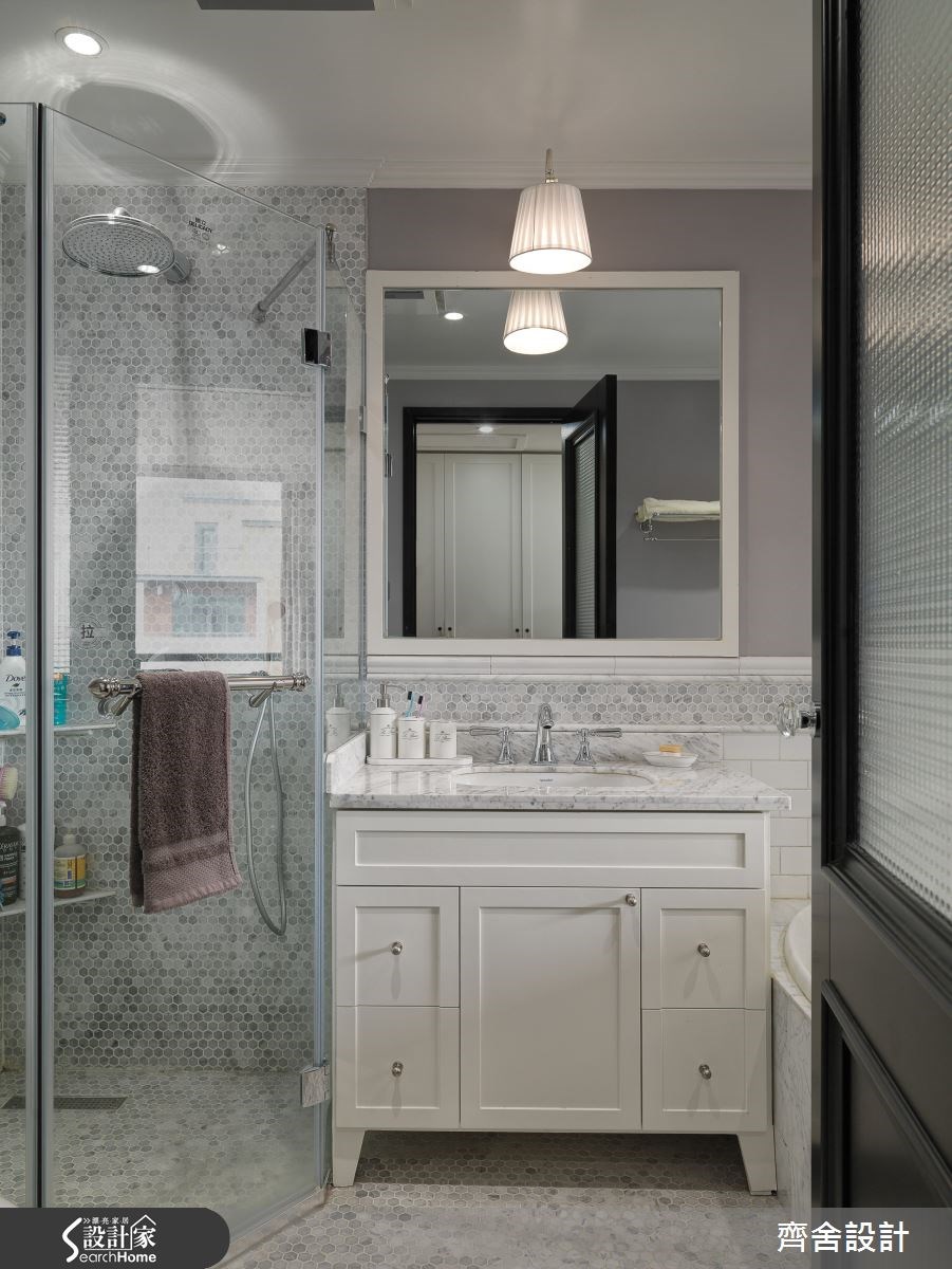 120坪新成屋(5年以下)＿美式風浴室案例圖片＿齊舍設計事務所＿齊舍_28之63