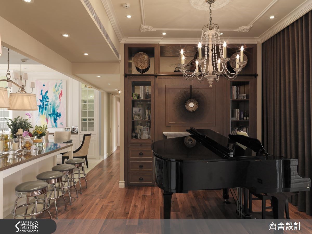 51坪新成屋(5年以下)＿新古典餐廳吧檯案例圖片＿齊舍設計事務所＿齊舍_29之7