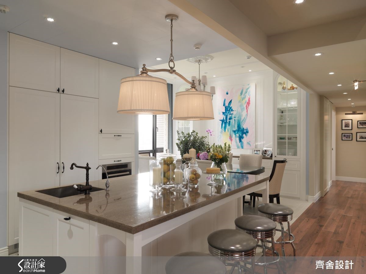 51坪新成屋(5年以下)＿新古典吧檯中島案例圖片＿齊舍設計事務所＿齊舍_29之17