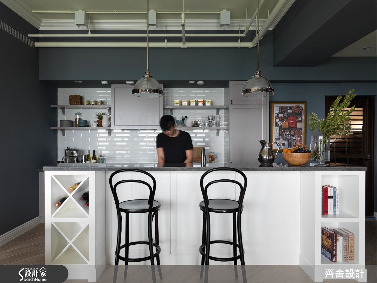 38坪新成屋(5年以下)＿北歐風吧檯中島案例圖片＿齊舍設計事務所＿齊舍_31之13
