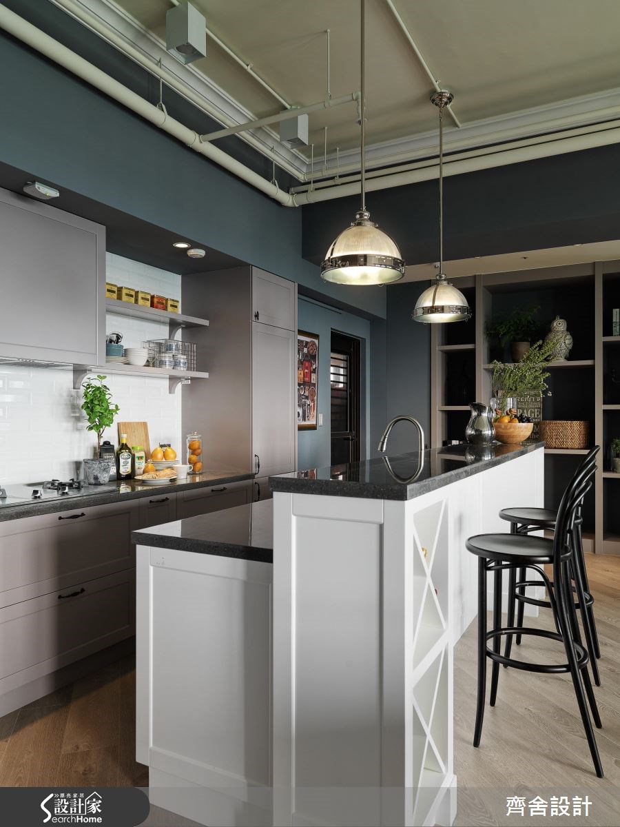 38坪新成屋(5年以下)＿北歐風吧檯中島案例圖片＿齊舍設計事務所＿齊舍_31之14