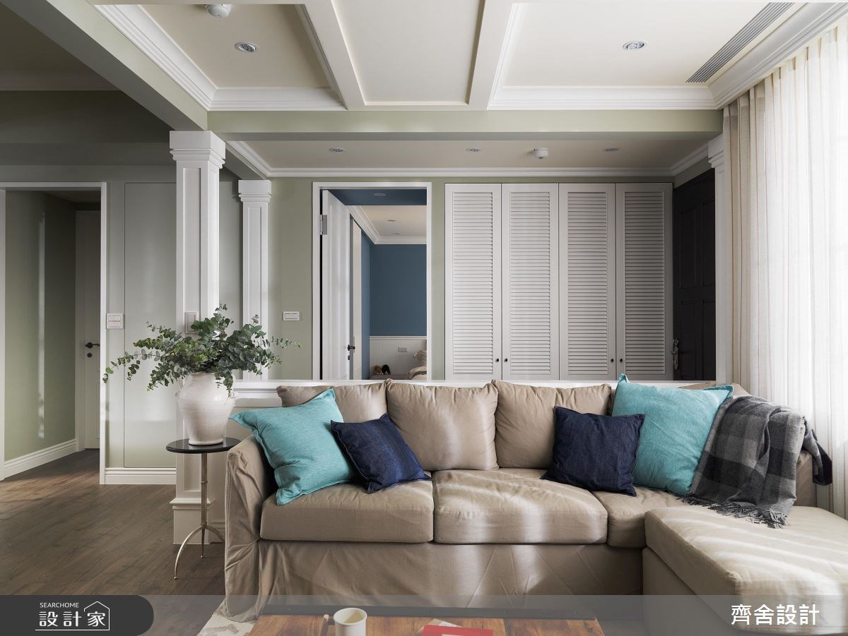 24坪中古屋(5~15年)＿美式風客廳案例圖片＿齊舍設計事務所＿齊舍_34之3