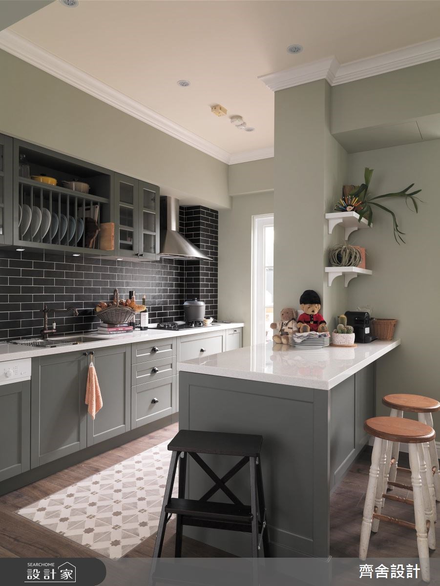 24坪中古屋(5~15年)＿美式風吧檯案例圖片＿齊舍設計事務所＿齊舍_34之17