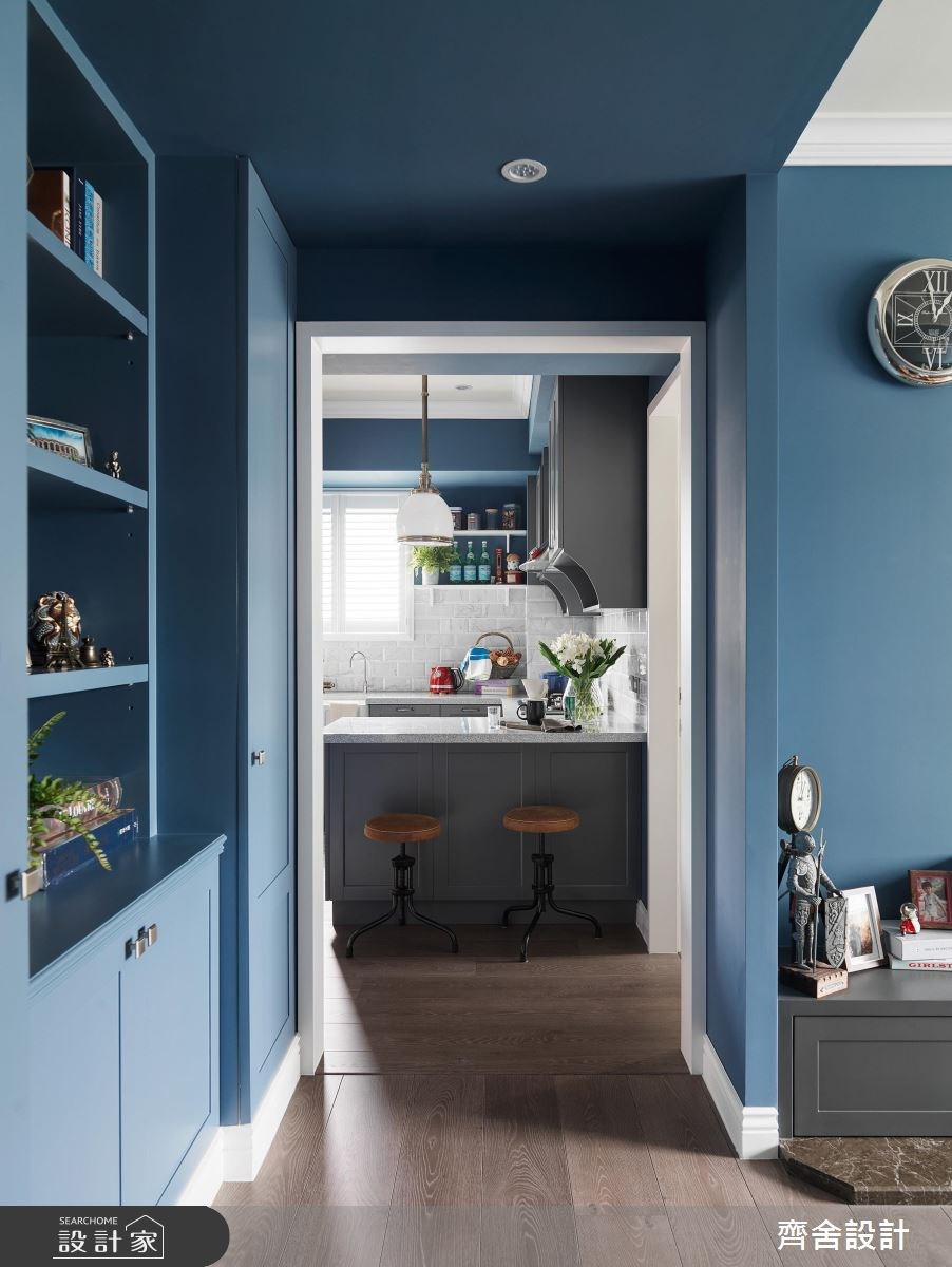 20坪中古屋(5~15年)＿美式風廚房吧檯案例圖片＿齊舍設計事務所＿齊舍_35之9