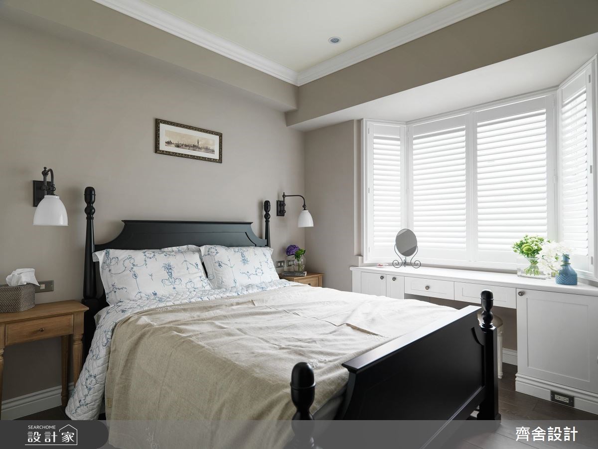 20坪中古屋(5~15年)＿美式風臥室案例圖片＿齊舍設計事務所＿齊舍_35之19