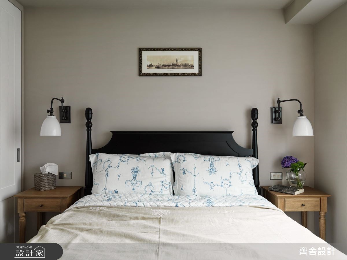 20坪中古屋(5~15年)＿美式風臥室案例圖片＿齊舍設計事務所＿齊舍_35之20